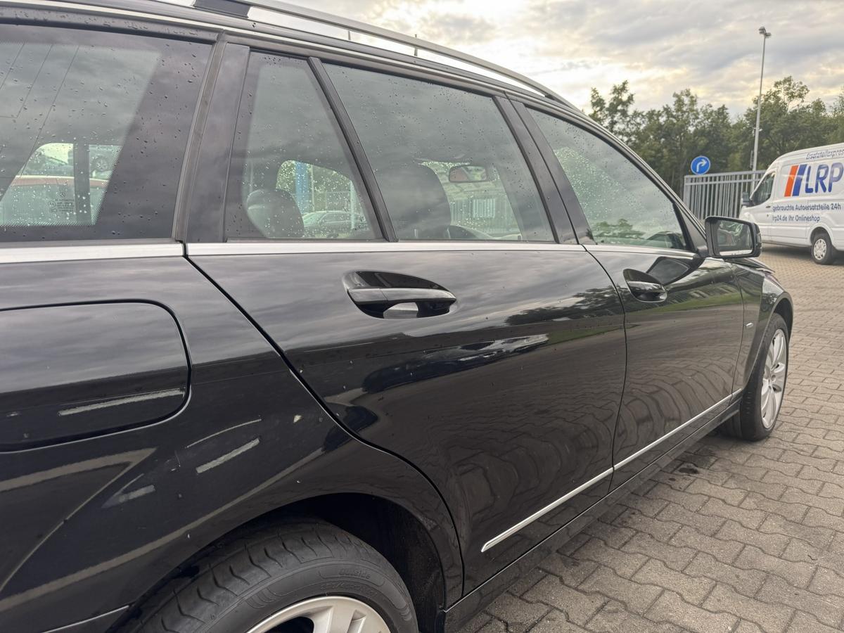 Mercedes C Klasse S204 original T&uuml;r hinten rechts 197 Obsidianschwarz Kombi Rohbau Bj.2009